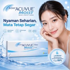 Softlens Harian Acuvue Moist isi 10 Pcs