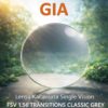 Lensa Kacamata Single Vision FSV 1.56 TRANSITIONS CLASSIC GREY GIA