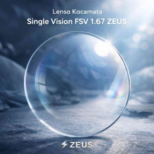 Lensa Kacamata Single Vision FSV 1.67 ZEUS