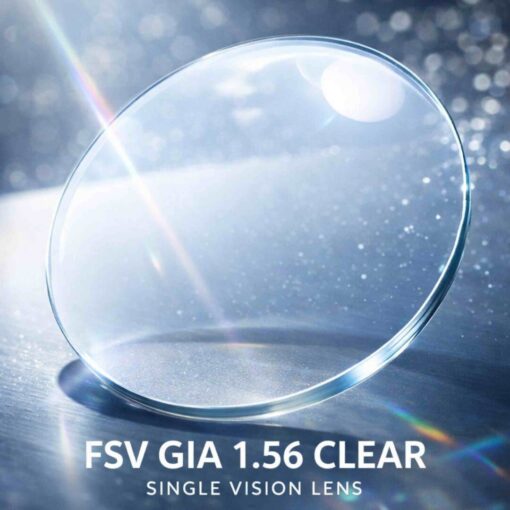 Lensa Kacamata Single Vision FSV GIA 1.56 CLEAR