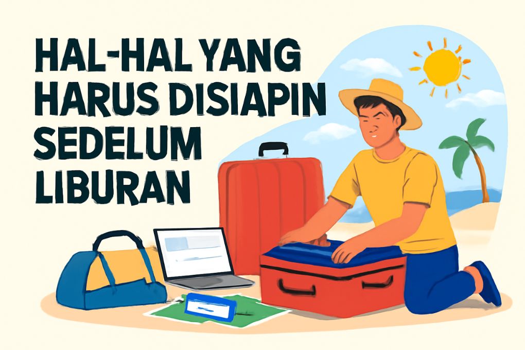 Hal-Hal yang Harus Disiapin Sebelum Liburan