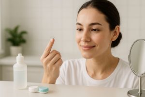 Pemakaian Softlens Aman dan Sehat
