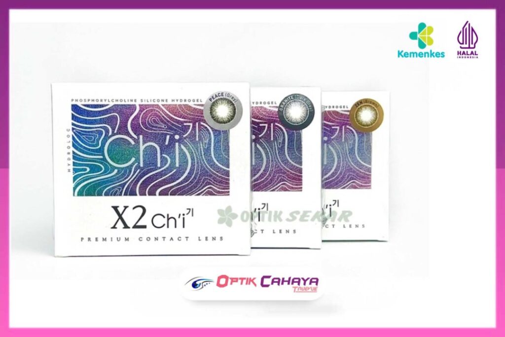 Softlens Warna Bulanan Isi 1 Pcs X2 CHI (CH'I)