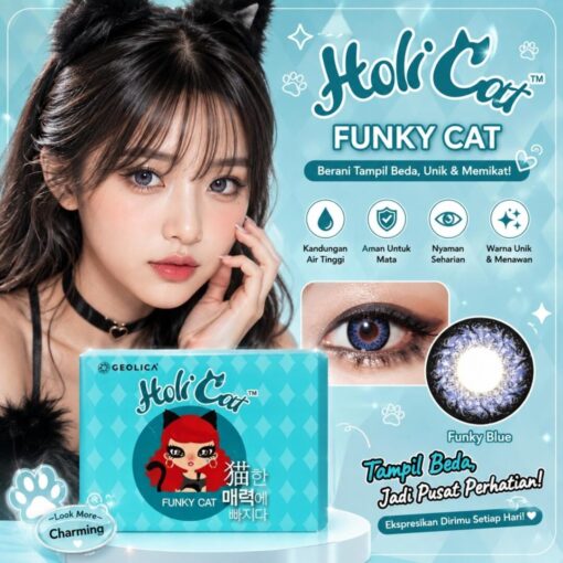 Softlens Holicat Funky Cat