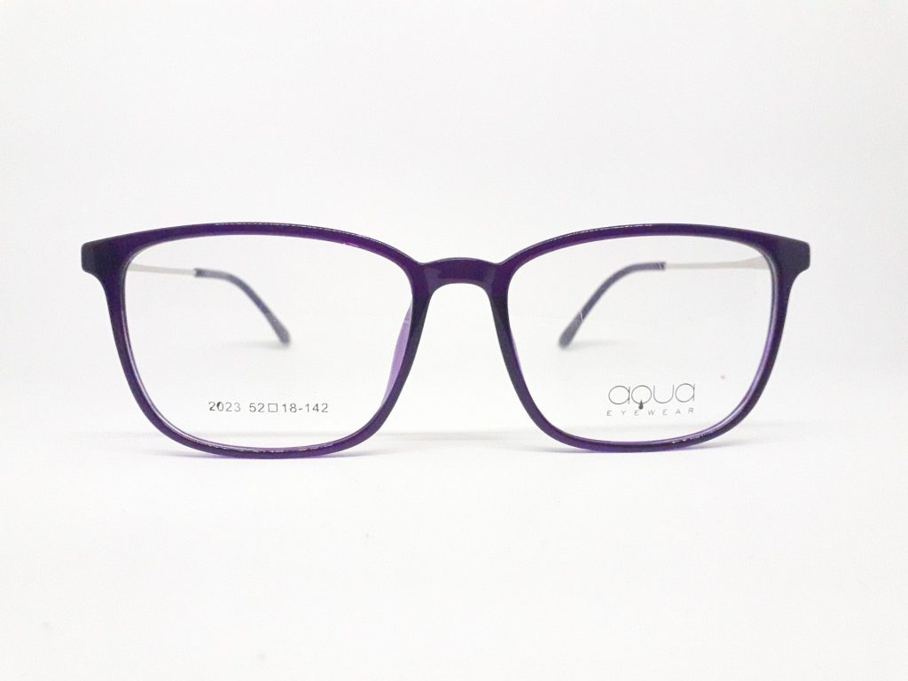 Frame Kacamata Pria Aqua 2023 Dark Purple