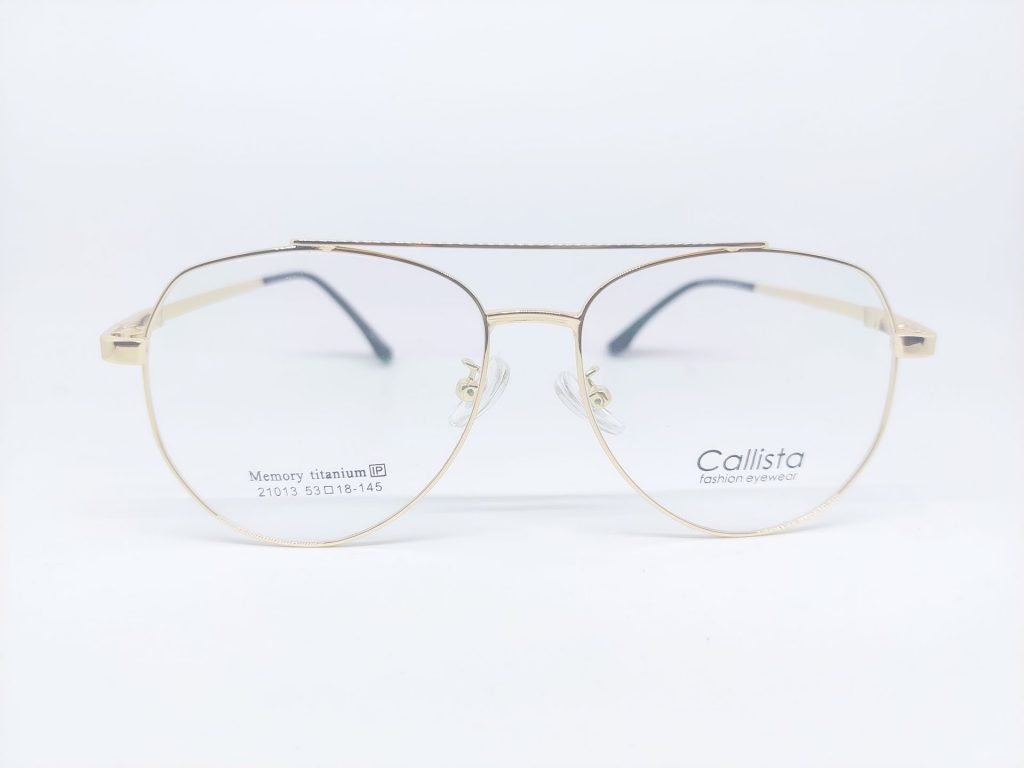 Frame Kacamata Pria Callista 21013 Warna Gold