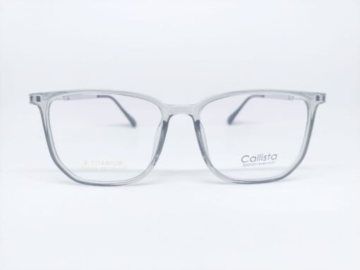 Frame Kacamata Pria Callista ZX6002 CLEAR GREY