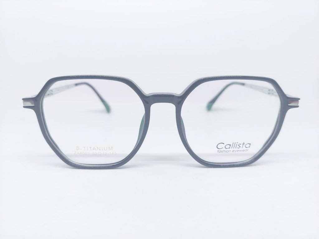 Frame Kacamata Pria Callista ZX6003 Warna Hitam