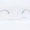 Frame Kacamata Pria Callista ZX6007 Warna Clear White