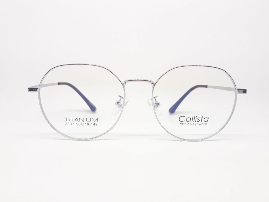 Frame Kacamata Pria Callista 2807 Warna Silver