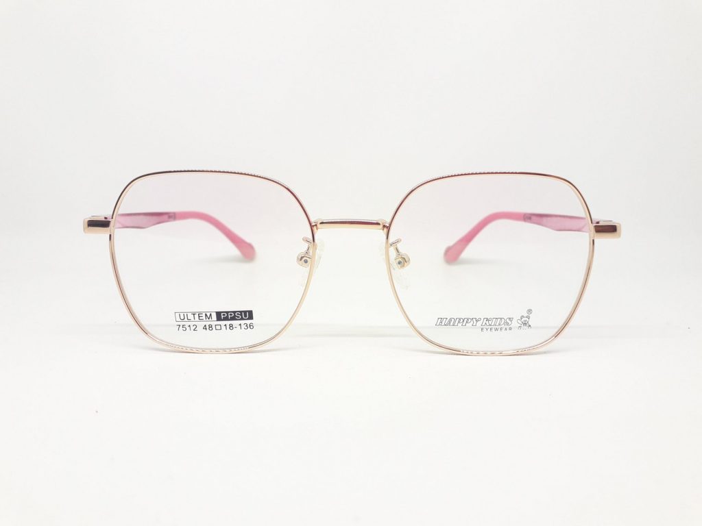 Kacamata Anak Happy Happy Kids 7512 Warna Rose Gold