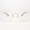 Frame Kacamata Fashion Agnes B ABS03004X Warna Rose Gold