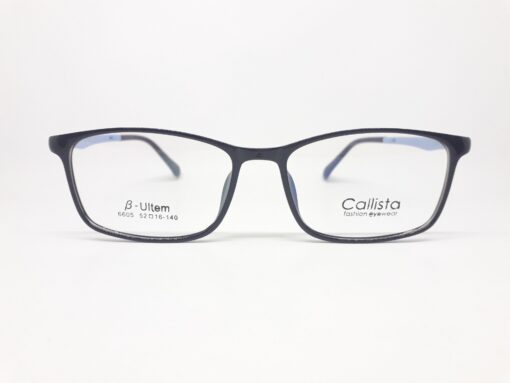 Frame Kacamata Pria Callista 6605 Warna Hitam