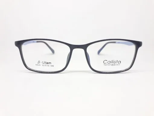 Frame Kacamata Pria Callista 6605 Warna Hitam