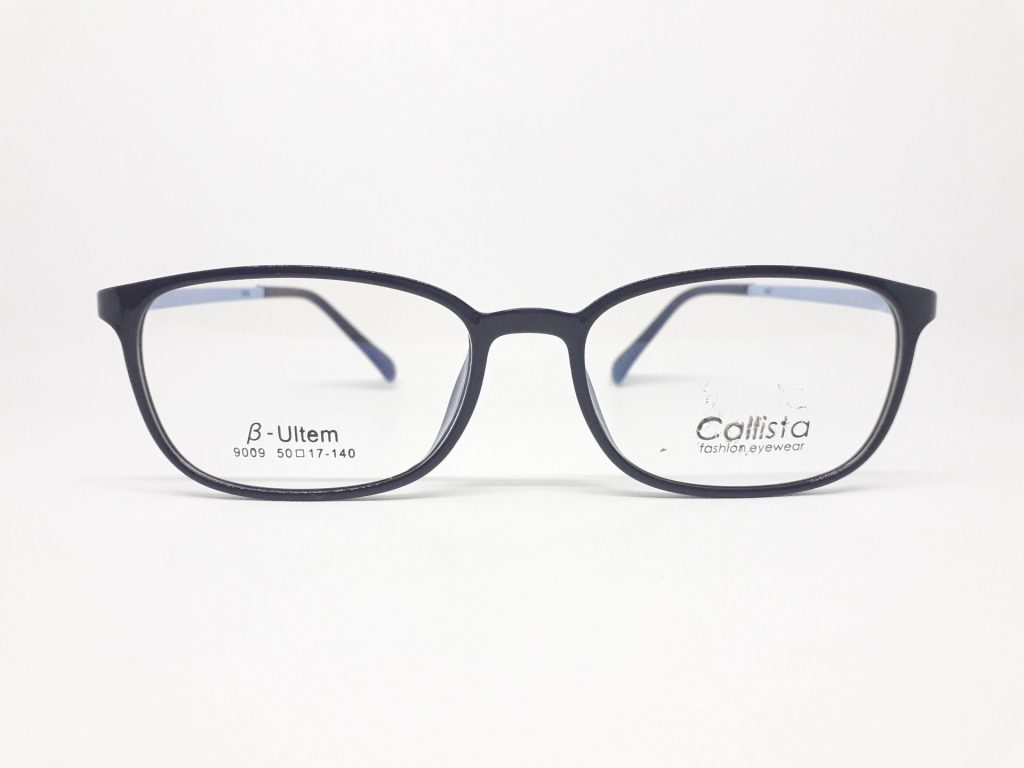 Frame Kacamata Pria Callista 9009 Warna Hitam Biru