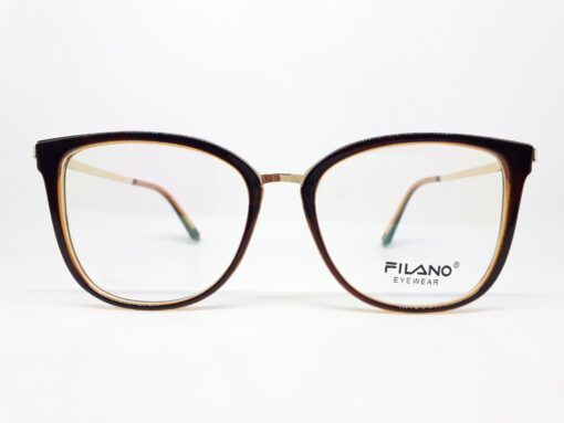 Frame Kacamata Fashion FILANO FM731 C2-1 Warna Coklat