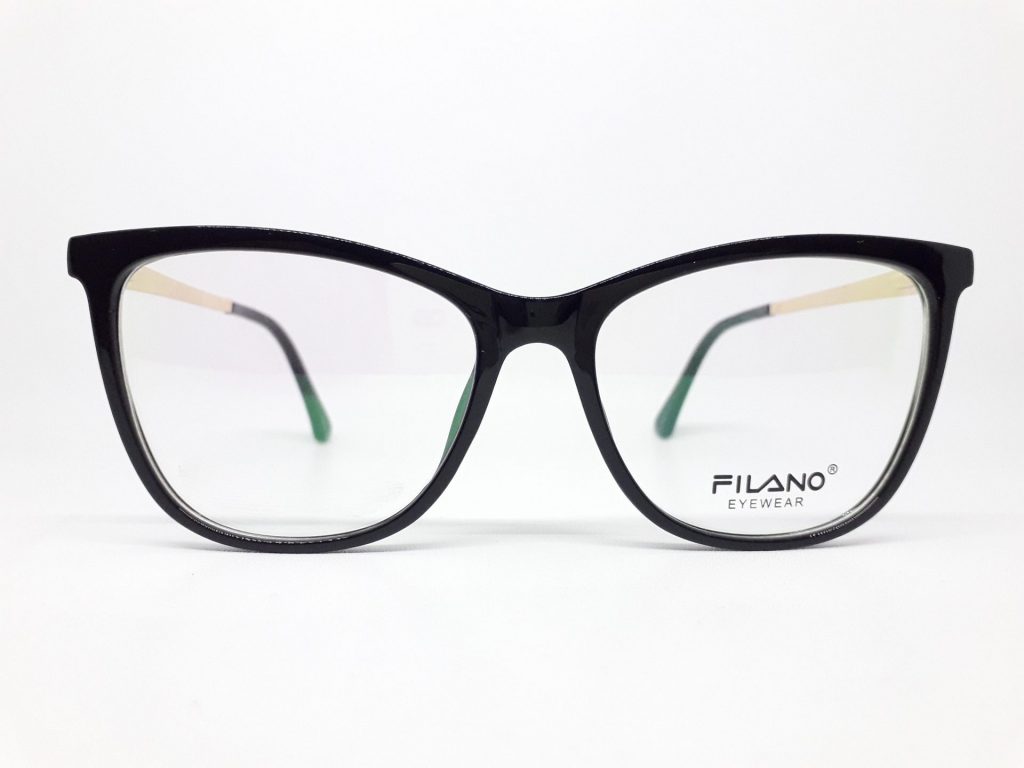 Frame Kacamata Fashion FILANO FM733 Warna Hitam