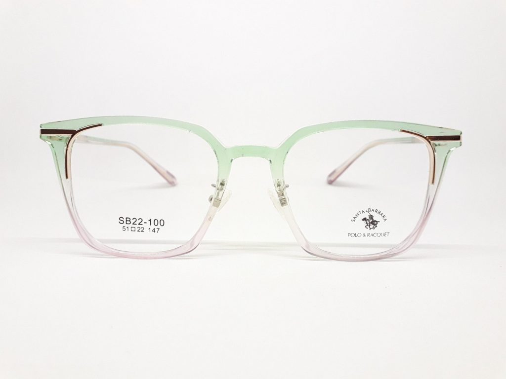 Frame Kacamata Fashion Santa Barbara SB22-100 Warna Hijau Gradient