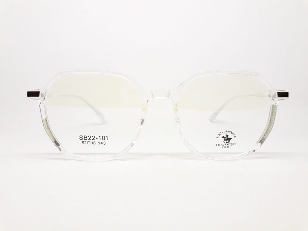 Frame Kacamata Fashion Santa Barbara SB22-101 Warna Transparan