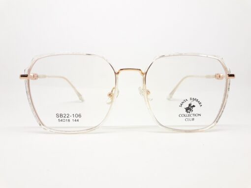 Frame Kacamata Fashion Santa Barbara SB22-106 Warna Gold