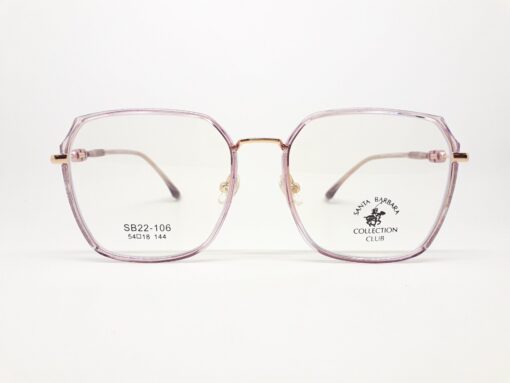 Frame Kacamata Fashion Santa Barbara SB22-106 Warna Ungu