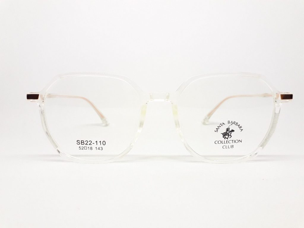 Frame Kacamata Fashion Santa Barbara SB22-110 Warna Transparan