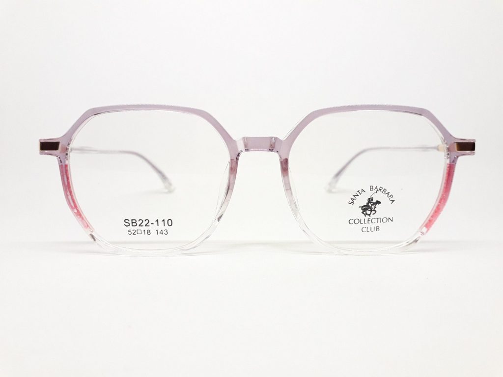 Frame Kacamata Fashion Santa Barbara SB22-110 Warna Pink