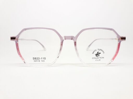 Frame Kacamata Fashion Santa Barbara SB22-110 Warna Pink