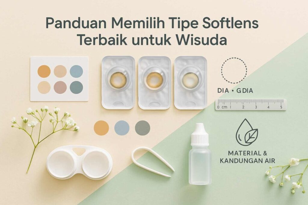 Panduan Memilih Tipe Softlens Terbaik untuk Wisuda