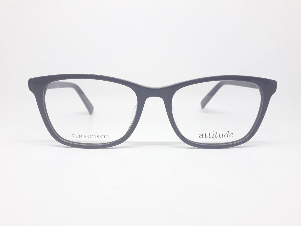 Frame Kacamata Wanita Attitude 7014 Warna Hitam