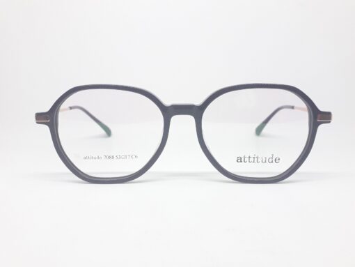 Frame Kacamata Wanita Attitude 7088 Warna Black Gold
