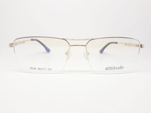 Frame Kacamata Pria Attitude 8036 Warna Gold