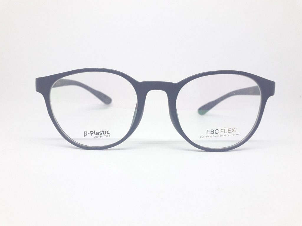 Frame Kacamata Wanita EBC FLEXI F28 Warna Hitam