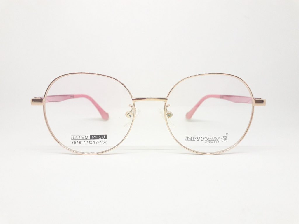 Frame Kacamata Anak Happy Kids 7516 Warna Rose Gold