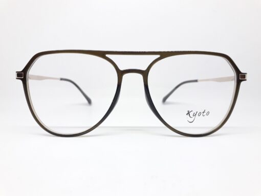 Frame Kacamata Fashion Kyoto H00202 Warna Transparent Brown