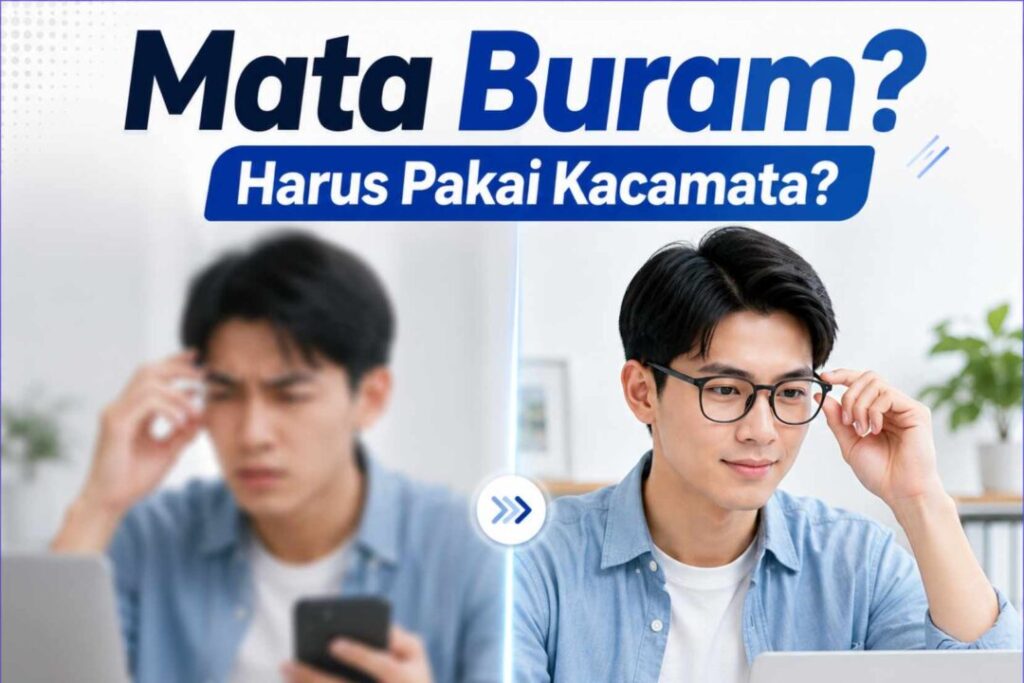 Mata Buram, Harus Pakai Kacamata