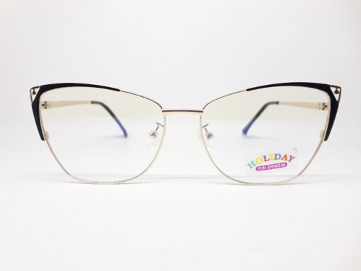 Frame Kacamata Wanita Holiday K9830 Warna Gold Black