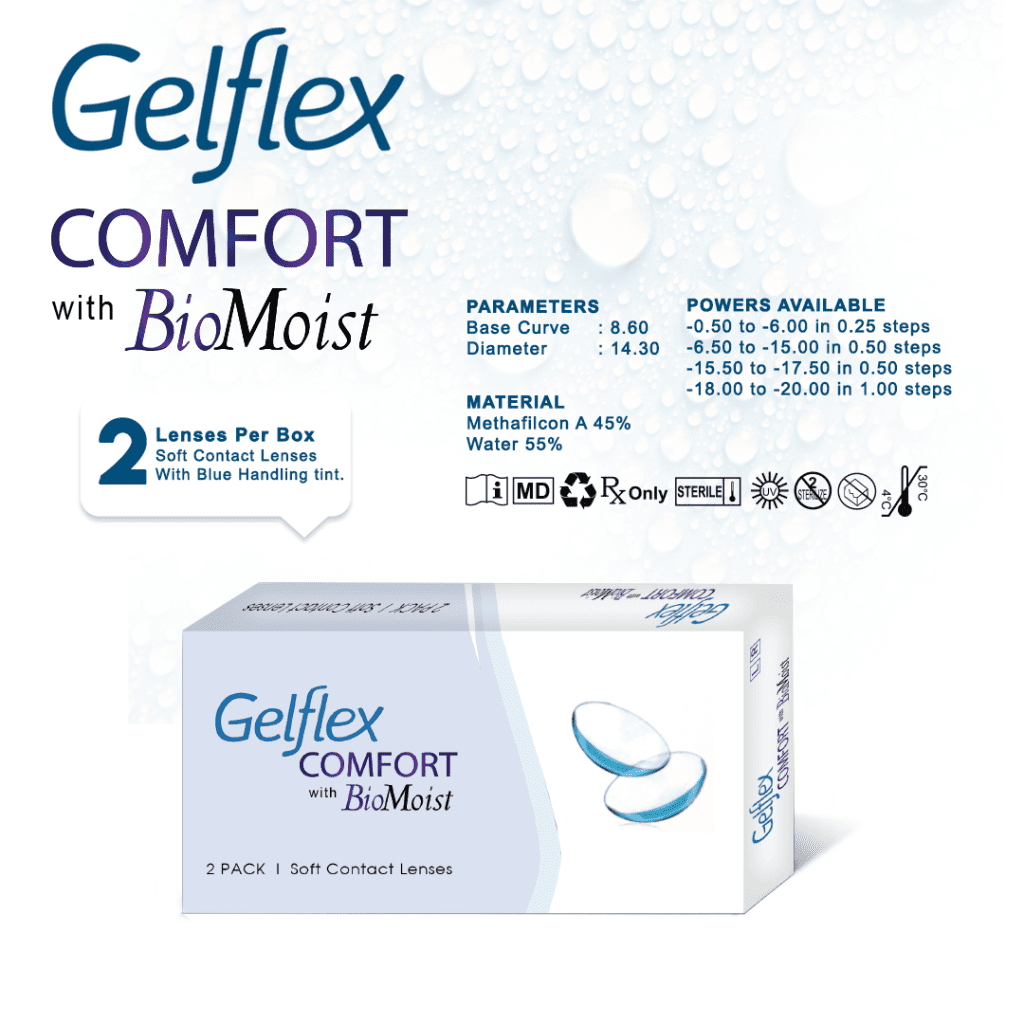 Review Softlens Bening Gelflex Comfort Bio Moist: Solusi Ideal untuk Mata Minus Tinggi