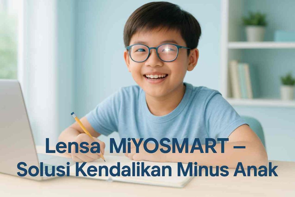 Lensa MiYOSMART – Solusi Inovatif untuk Kendalikan Mata Minus Anak