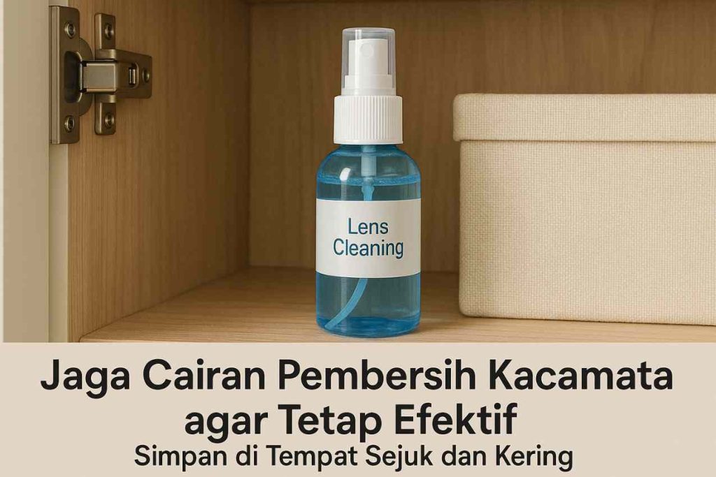 Panduan Memilih Cairan Pembersih Kacamata yang Aman dan Efektif