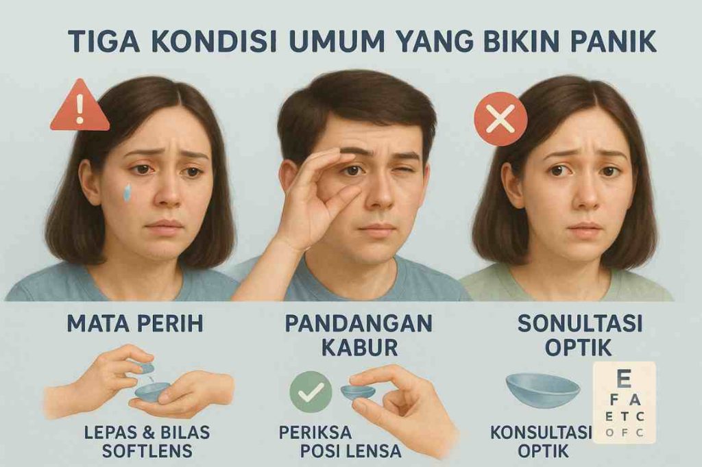 Cara Penggunaan Softlens Baru dengan Nyaman