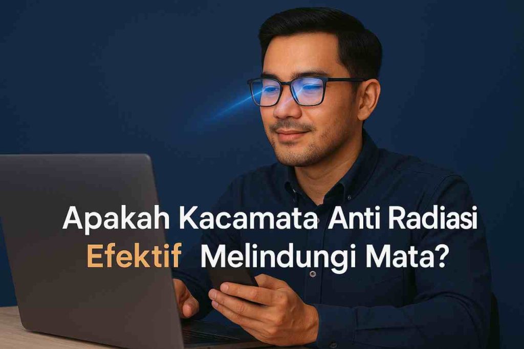 Apakah Kacamata Anti Radiasi Efektif Melindungi Mata Yuk Cari Tahu!