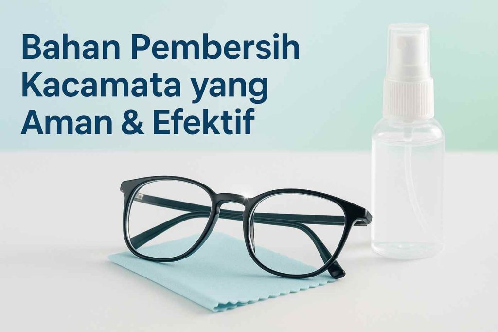 Bahan Pembersih Kacamata yang Aman dan Efektif