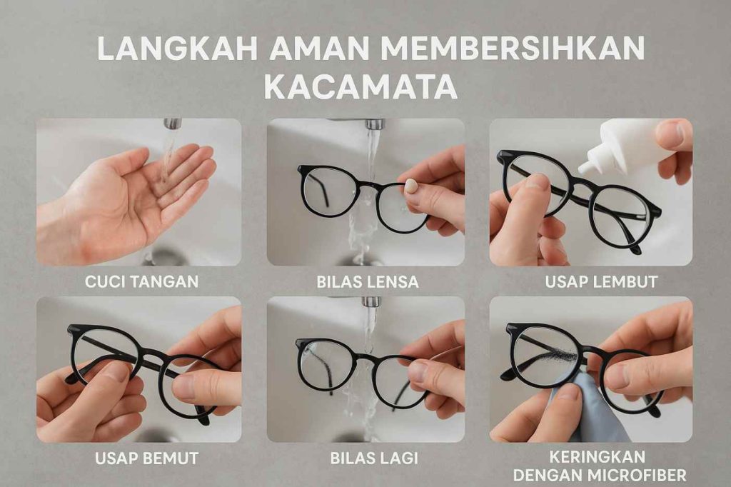 Bahan Pembersih Kacamata yang Aman dan Efektif
