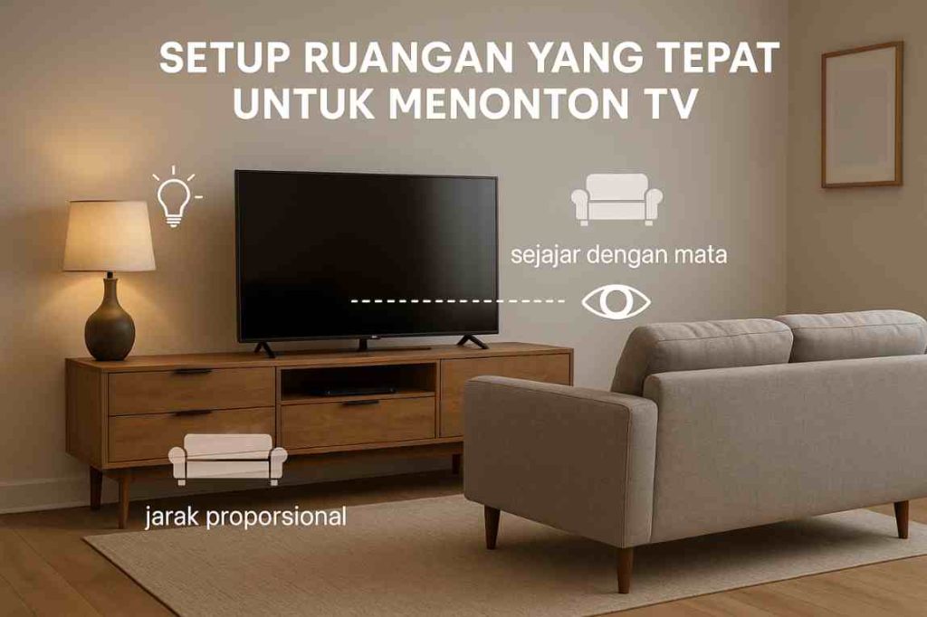 Jarak Normal Menonton TV: Panduan Praktis untuk Kesehatan Mata & Kenyamanan