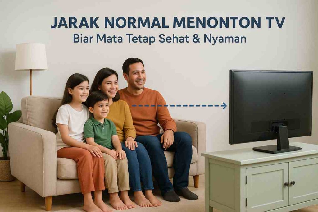 Jarak Normal Menonton TV Panduan Praktis untuk Kesehatan Mata & Kenyamanan