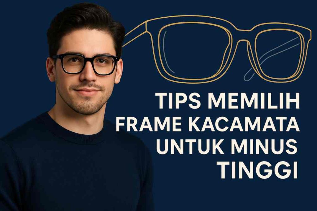 Tips Memilih Frame Kacamata untuk Minus Tinggi agar Tetap Nyaman