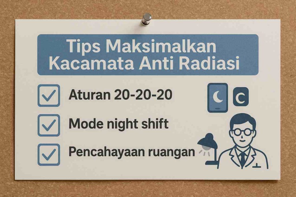 Apakah Kacamata Anti Radiasi Efektif Melindungi Mata? Yuk Cari Tahu!