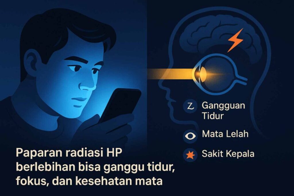 Bahaya Radiasi HP bagi Kesehatan