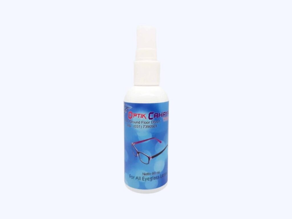 Cairan Pembersih Lensa Kacamata isi 60ML Optik Cahaya Truevue